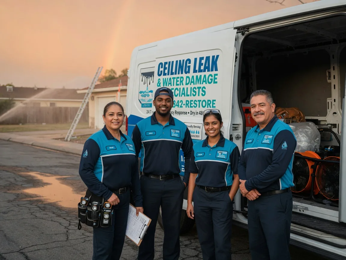 Ceiling Leak Cleanup company in Hustontown, PA
